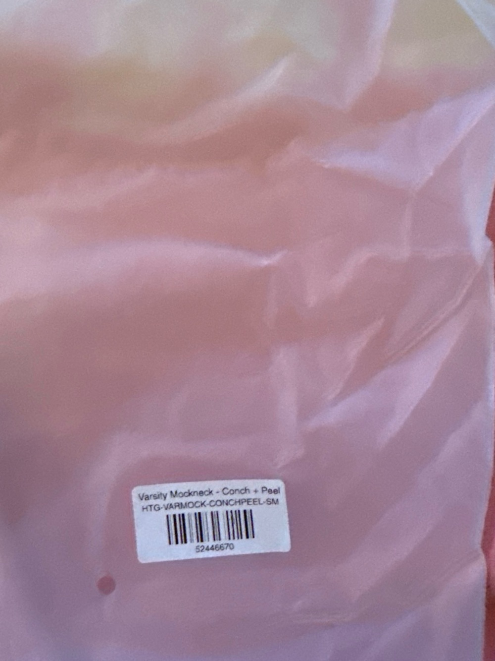 NWT Parke Summerland Mockneck in Starburst- size S/M - Picture 6 of 6